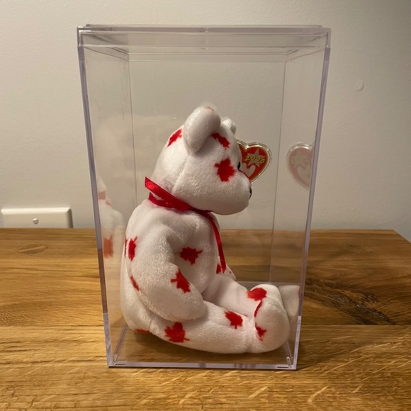 Ty Beanie Babies Chinook Canadian Maple Leaf Classic Bear 2000 in Box – VINTAGE - Picture 9 of 11